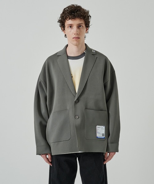 In・stru(men-tal).(インストルメンタル)の「【MIHARAYASUHIRO/ミハラヤスヒロ】MILAN RIB JACKET(テーラードジャケット・メンズ・ネイビー/ダークグレー/ライトグレー・46/44/48)」の14枚目の写真