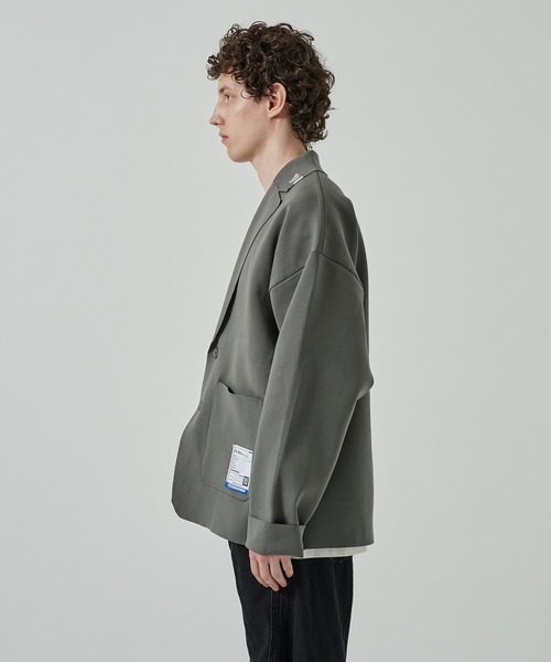 In・stru(men-tal).(インストルメンタル)の「【MIHARAYASUHIRO/ミハラヤスヒロ】MILAN RIB JACKET(テーラードジャケット・メンズ・ネイビー/ダークグレー/ライトグレー・46/44/48)」の15枚目の写真