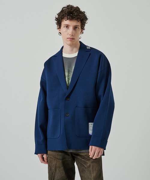 In・stru(men-tal).(インストルメンタル)の「【MIHARAYASUHIRO/ミハラヤスヒロ】MILAN RIB JACKET(テーラードジャケット・メンズ・ネイビー/ダークグレー/ライトグレー・46/44/48)」の18枚目の写真