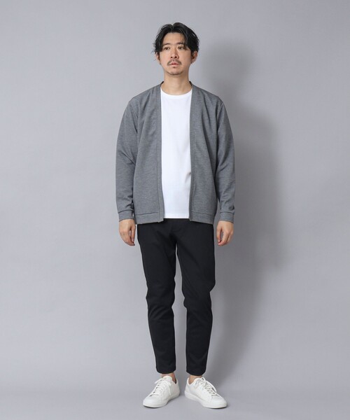 プリスティン　PRISTINE ハイゲージスムース長袖Ｔシャツ Luxe Lotus Jersey Tee - Heather Grey | James Perse Los Angeles