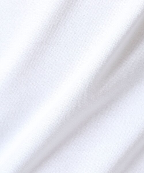 NOLLEY’S（ノーリーズ）の「【ACTIVE SECT】《限定展開》ハイゲージスムースTシャツ 25SS（Tシャツ/カットソー・メンズ・ブラック/ホワイト/グレー/ダークネイビー・S/M/L/XL）」の9枚目の写真