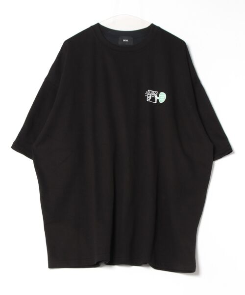 a.p.o.v.(エーピーオービー)の「a.p.o.v. バックカートゥーン&タギングロゴビッグプリントオーバーサイズTシャツ(Tシャツ/カットソー・メンズ・ブラック/ホワイト・ONESIZE)」の9枚目の写真