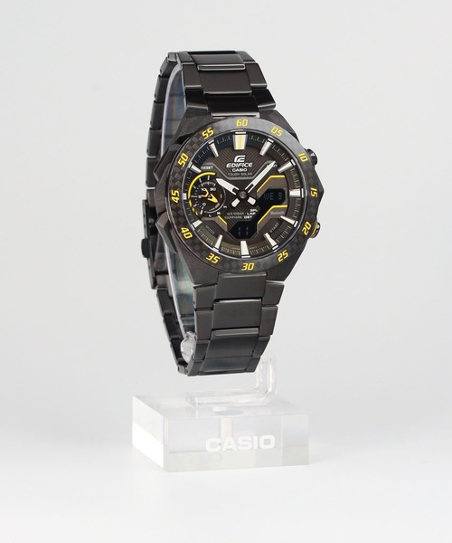 EDIFICE(CASIO)(エディフィス)の「WINDFLOW / ECB-2200YRC-1A9JF(アナログ腕時計・メンズ・ブラック×イエロー・FREE)」の11枚目の写真