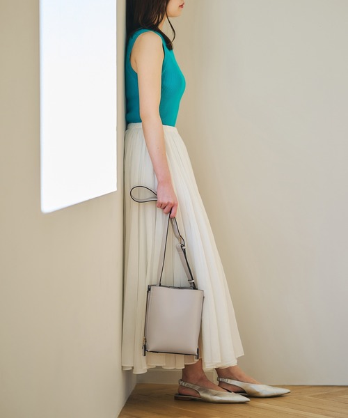 ROPE'（ロペ）の「【E'POR】Y BAG Shoulder Mini【超軽量】（ショルダーバッグ・レディース・ライトグレー/ダークブラウン/キナリ・FREE）」の16枚目の写真