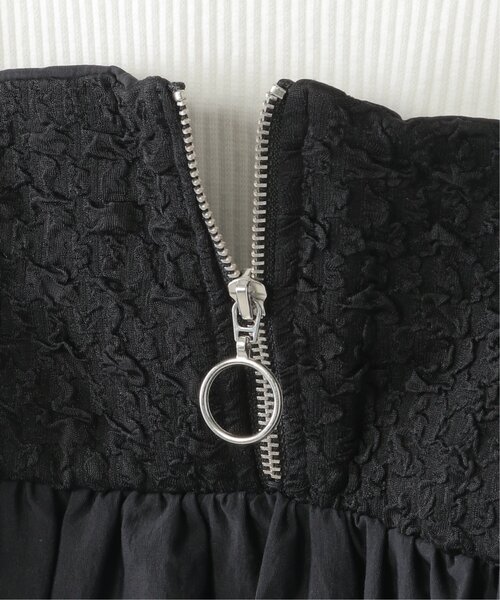 ikka（イッカ）の「フクレジャカード切り替えジップ使いワンピース（120~160cm）（ワンピース・キッズ・ベージュ/ブラック・130/140/150/120/160）」の17枚目の写真