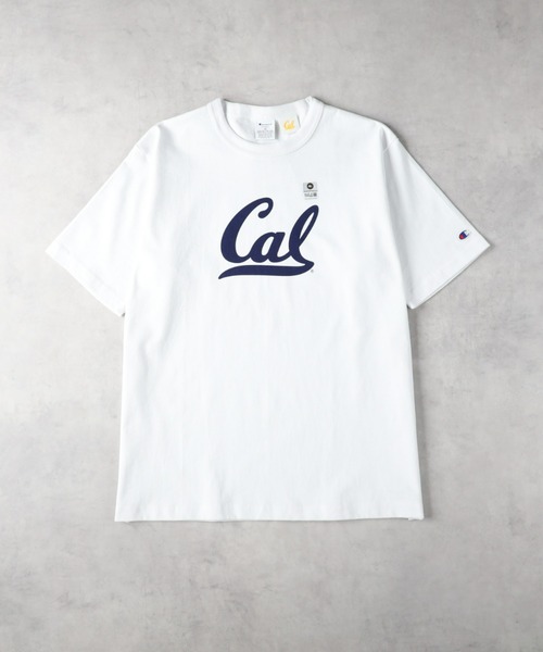 Champion(チャンピオン)の「Champion(チャンピオン)T1011プリントTシャツ(Tシャツ/カットソー・メンズ・ホワイト・M/L/XL)」の1枚目の写真