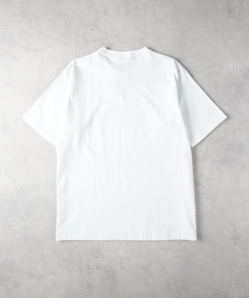 Champion(チャンピオン)の「Champion(チャンピオン)T1011プリントTシャツ(Tシャツ/カットソー・メンズ・ホワイト・M/L/XL)」の2枚目の写真