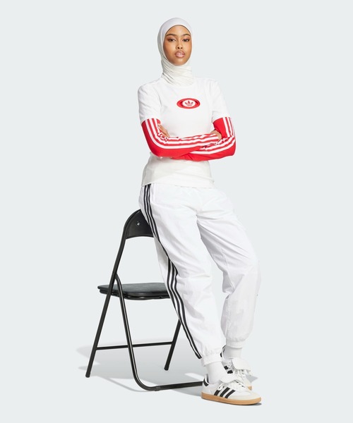 adidas(アディダス)の「アディダス オリジナルス 半袖Tシャツ / アディダスオリジナルス adidas Originals(Tシャツ/カットソー・レディース・ブラック/ホワイト・XX-LARGE/LARGE/MEDIUM/SMALL/X-LARGE/X-SMALL)」の8枚目の写真
