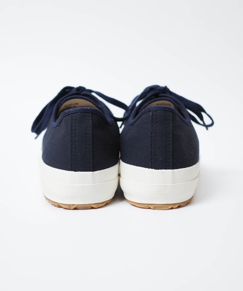 KATO`（カトー）の「【KATO'/カトー】MOONSTAR×KATO` コラボスニーカー CANVAS TOES DESIGN LOW CUT SNEAKERS キャンバス トゥー デザイン ローカット スニーカー（スニーカー・メンズ・ホワイト/ネイビー・25/25.5/26/26.5/27/27.5）」の8枚目の写真