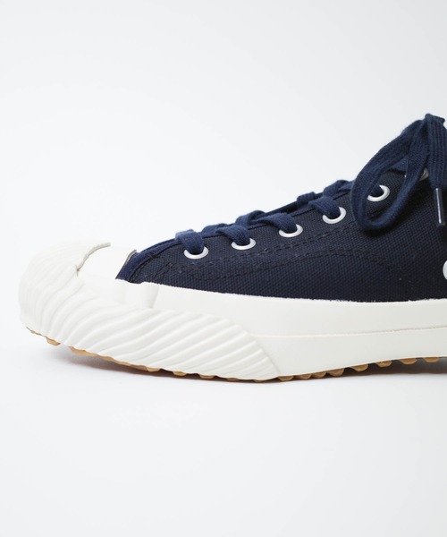 KATO`（カトー）の「【KATO'/カトー】MOONSTAR×KATO` コラボスニーカー CANVAS TOES DESIGN LOW CUT SNEAKERS キャンバス トゥー デザイン ローカット スニーカー（スニーカー・メンズ・ホワイト/ネイビー・25/25.5/26/26.5/27/27.5）」の11枚目の写真