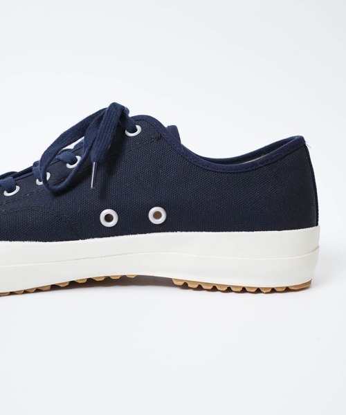KATO`（カトー）の「【KATO'/カトー】MOONSTAR×KATO` コラボスニーカー CANVAS TOES DESIGN LOW CUT SNEAKERS キャンバス トゥー デザイン ローカット スニーカー（スニーカー・メンズ・ホワイト/ネイビー・25/25.5/26/26.5/27/27.5）」の12枚目の写真
