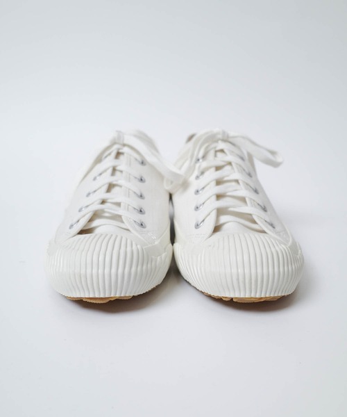 KATO`（カトー）の「【KATO'/カトー】MOONSTAR×KATO` コラボスニーカー CANVAS TOES DESIGN LOW CUT SNEAKERS キャンバス トゥー デザイン ローカット スニーカー（スニーカー・メンズ・ホワイト/ネイビー・25/25.5/26/26.5/27/27.5）」の18枚目の写真