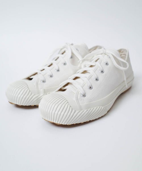 KATO`（カトー）の「【KATO'/カトー】MOONSTAR×KATO` コラボスニーカー CANVAS TOES DESIGN LOW CUT SNEAKERS キャンバス トゥー デザイン ローカット スニーカー（スニーカー・メンズ・ホワイト/ネイビー・25/25.5/26/26.5/27/27.5）」の20枚目の写真