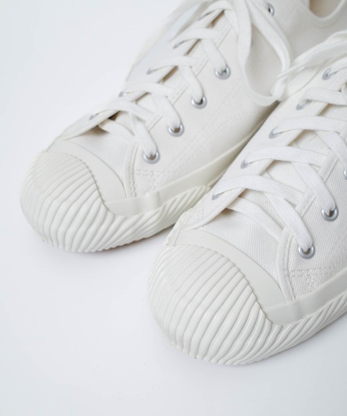 KATO`（カトー）の「【KATO'/カトー】MOONSTAR×KATO` コラボスニーカー CANVAS TOES DESIGN LOW CUT SNEAKERS キャンバス トゥー デザイン ローカット スニーカー（スニーカー・メンズ・ホワイト/ネイビー・25/25.5/26/26.5/27/27.5）」の21枚目の写真