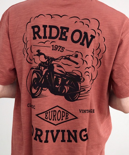 RATTLE TRAP(ラトルトラップ)の「スラブフロッキーロゴプリントTシャツ(Tシャツ/カットソー・メンズ・ブラック/ホワイト/レッド・M/L)」の3枚目の写真