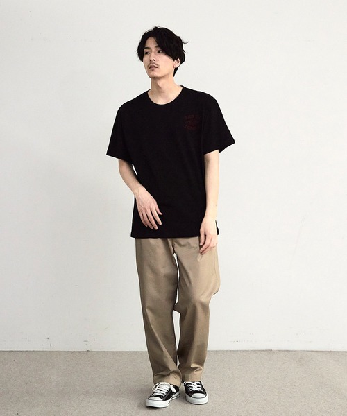 RATTLE TRAP(ラトルトラップ)の「スラブフロッキーロゴプリントTシャツ(Tシャツ/カットソー・メンズ・ブラック/ホワイト/レッド・M/L)」の5枚目の写真