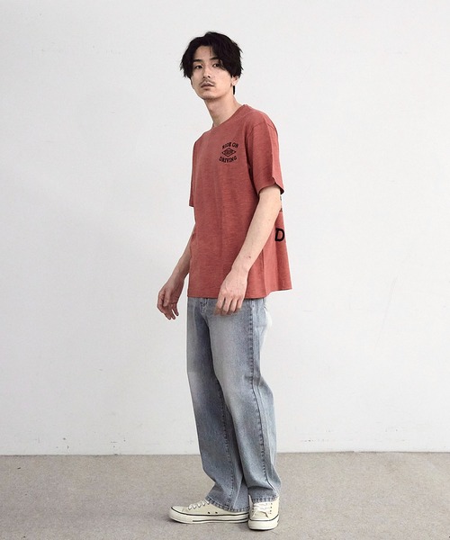 RATTLE TRAP(ラトルトラップ)の「スラブフロッキーロゴプリントTシャツ(Tシャツ/カットソー・メンズ・ブラック/ホワイト/レッド・M/L)」の6枚目の写真