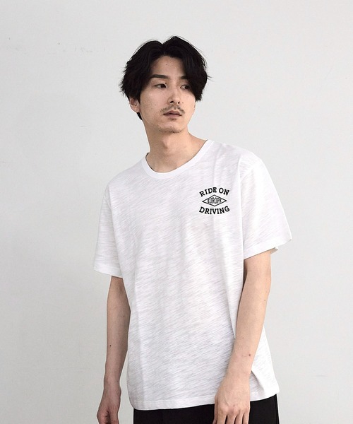 RATTLE TRAP(ラトルトラップ)の「スラブフロッキーロゴプリントTシャツ(Tシャツ/カットソー・メンズ・ブラック/ホワイト/レッド・M/L)」の11枚目の写真