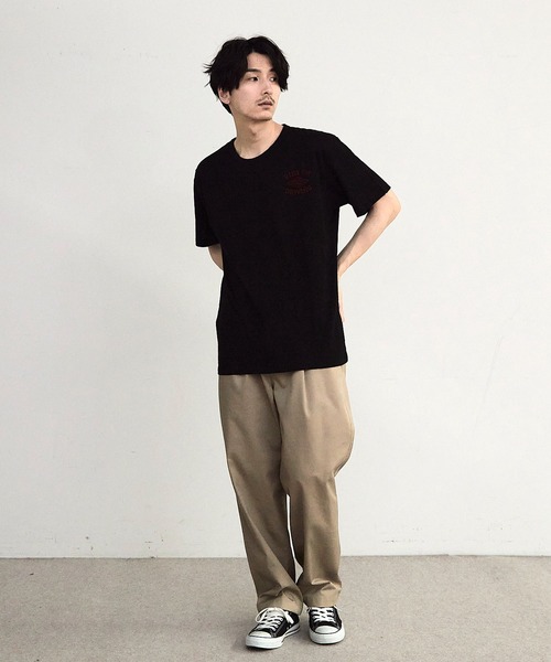 RATTLE TRAP(ラトルトラップ)の「スラブフロッキーロゴプリントTシャツ(Tシャツ/カットソー・メンズ・ブラック/ホワイト/レッド・M/L)」の17枚目の写真