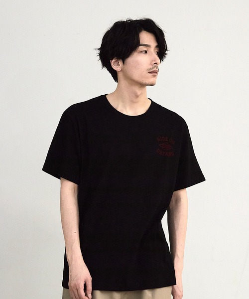 RATTLE TRAP(ラトルトラップ)の「スラブフロッキーロゴプリントTシャツ(Tシャツ/カットソー・メンズ・ブラック/ホワイト/レッド・M/L)」の21枚目の写真