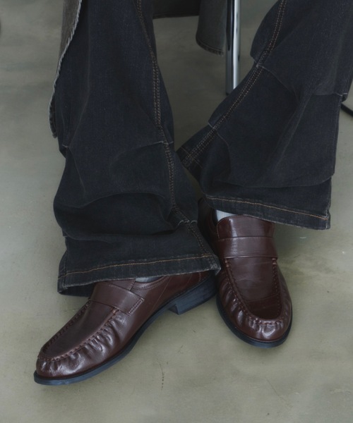 DTYYPE（ドタイプ）の「ギャザーローファー（ローファー・レディース・ブラウン/ブラック・X-LARGE/LARGE/MEDIUM/SMALL）」の11枚目の写真