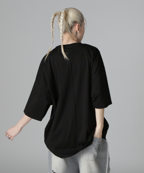 DANKE SCHON(ダンケシェーン)の「DankeSchon/ダンケシェーン/SEAM CUT SST(Tシャツ/カットソー・レディース・ブラック/ホワイト・M/L)」の16枚目の写真