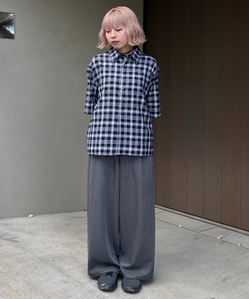 パンツ ZUCCA - wide slacks slacks fringe mode wide chino slacks/3size/3color | F A S H I R U