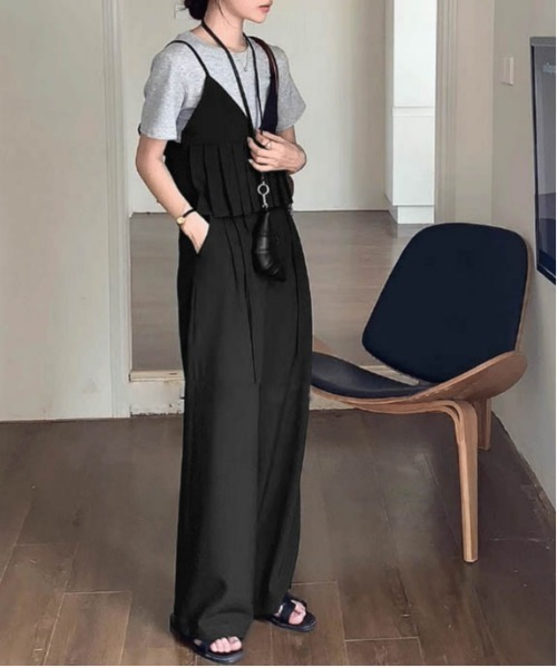 セール】ビスチェ+ワイドパンツ セットアップ（セットアップ）｜SUGAR