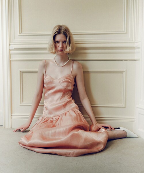 Demi-Luxe BEAMS（デミルクス ビームス）の「BEAMS SALON / トワイライト ランジェリー ドレス【セレモニー・オケージョン】（ワンピース・レディース・ネイビー/レッド系その他・38/36）」の15枚目の写真