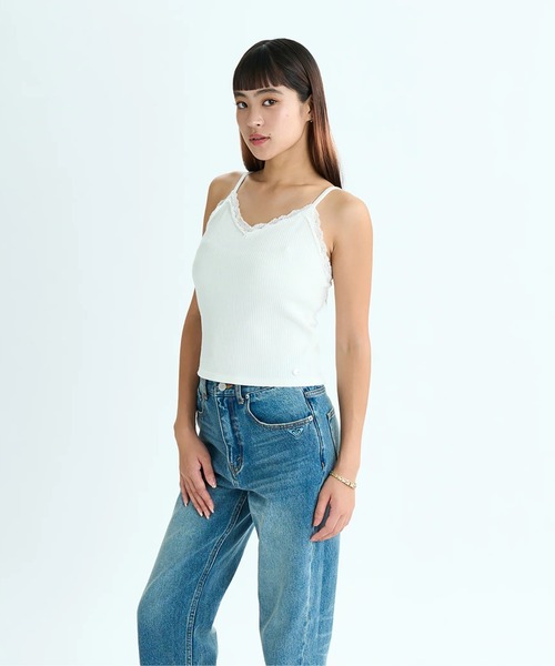 ROXY(ロキシー)の「FEELING/ロキシーショート丈(短丈)キャミソール・カーディガンセット(Tシャツ/カットソー・レディース・ブルー/グリーン/マルチ・LARGE/SMALL/MEDIUM)」の17枚目の写真