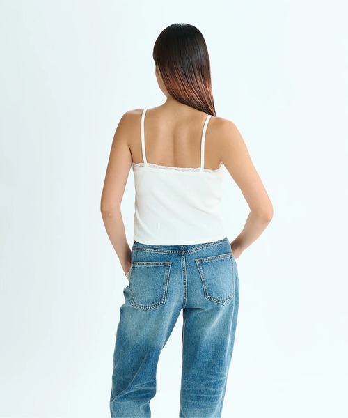 ROXY(ロキシー)の「FEELING/ロキシーショート丈(短丈)キャミソール・カーディガンセット(Tシャツ/カットソー・レディース・ブルー/グリーン/マルチ・LARGE/SMALL/MEDIUM)」の18枚目の写真