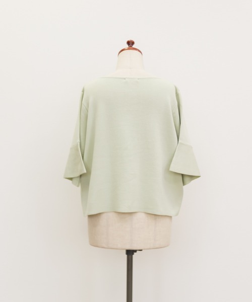 CLETTE（クレット）の「マルチボタンニットカーディガン（ニット/セーター・レディース・ネイビー/ミント/ピンク・4L/3L/LL）」の9枚目の写真
