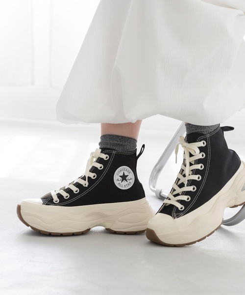 コンバース スニーカー ハイカット 厚底 オールスター サージトレーナー 22㎝ CONVERSE コンバース オールスター サージトレーナー ハイカット
