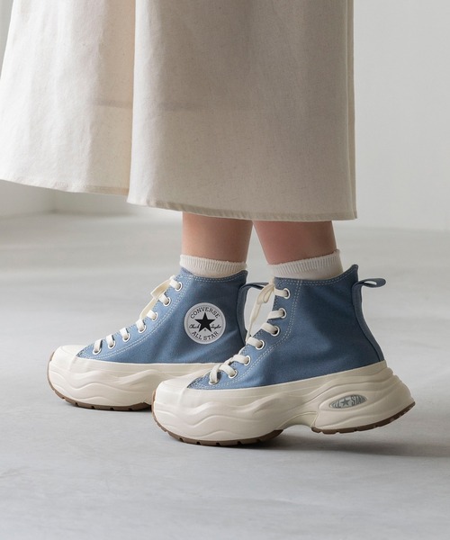コンバース スニーカー ハイカット 厚底 オールスター サージトレーナー 22㎝ CONVERSE コンバース オールスター サージトレーナー ハイカット