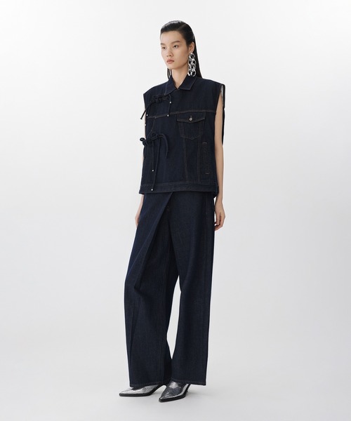 ハーレーダビッドソン VintageDenimVest デニムベスト L（3L～4L