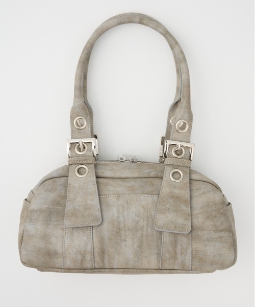 SLY(スライ)の「OBLONG HAND BAG オブロング ハンドバッグ(ハンドバッグ・レディース・グレー/ブラウン/ブラック・FREE)」の6枚目の写真