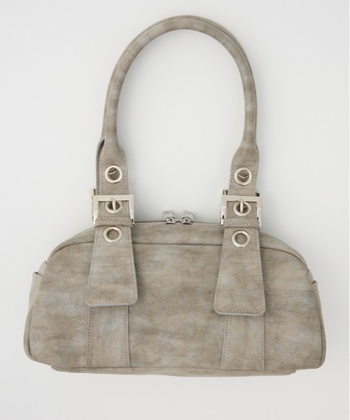 SLY(スライ)の「OBLONG HAND BAG オブロング ハンドバッグ(ハンドバッグ・レディース・グレー/ブラウン/ブラック・FREE)」の5枚目の写真