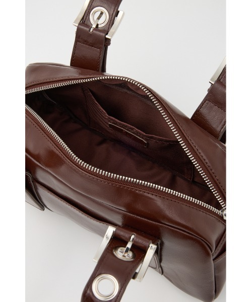 SLY(スライ)の「OBLONG HAND BAG オブロング ハンドバッグ(ハンドバッグ・レディース・グレー/ブラウン/ブラック・FREE)」の20枚目の写真