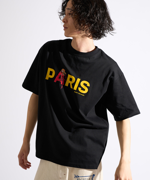 PARIS SAINT-GERMAIN（パリサンジェルマン）の「【EVA*PSG】 JP  ASUKA TEE（Tシャツ/カットソー・メンズ・ホワイト/ブラック・X-LARGE/LARGE/MEDIUM/SMALL）」の3枚目の写真