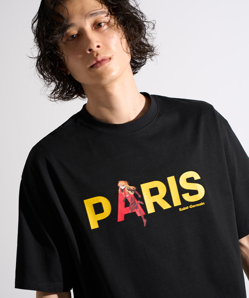 PARIS SAINT-GERMAIN（パリサンジェルマン）の「【EVA*PSG】 JP  ASUKA TEE（Tシャツ/カットソー・メンズ・ホワイト/ブラック・X-LARGE/LARGE/MEDIUM/SMALL）」の7枚目の写真
