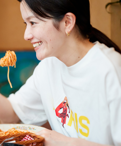 PARIS SAINT-GERMAIN（パリサンジェルマン）の「【EVA*PSG】 JP  ASUKA TEE（Tシャツ/カットソー・メンズ・ホワイト/ブラック・X-LARGE/LARGE/MEDIUM/SMALL）」の15枚目の写真