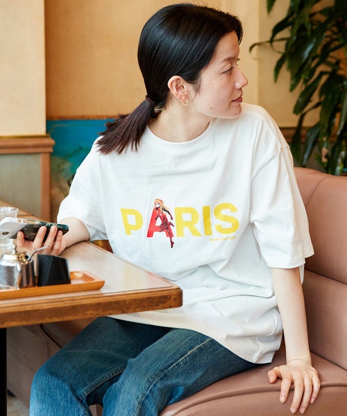 エディフィス（EDIFICE）/【EVA*PSG】 JP BACK EMBLEM TEE EVA*PSG