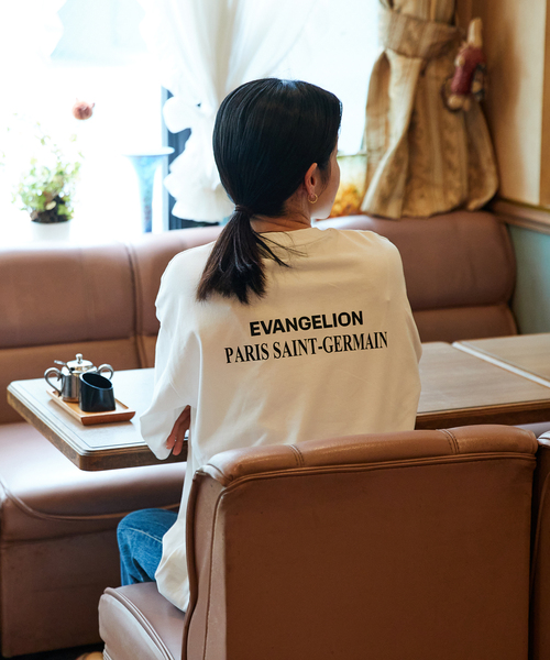 PARIS SAINT-GERMAIN（パリサンジェルマン）の「【EVA*PSG】 JP  ASUKA TEE（Tシャツ/カットソー・メンズ・ホワイト/ブラック・X-LARGE/LARGE/MEDIUM/SMALL）」の18枚目の写真