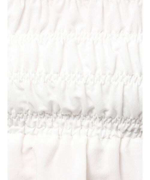 GYDA（ジェイダ）の「バックリボンペプラムブラウス（シャツ/ブラウス・レディース・オフホワイト/ブラック・FREE）」の11枚目の写真