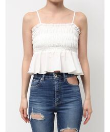 GYDA | バックリボンペプラムブラウス(シャツ/ブラウス)