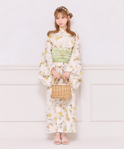 セール】【7色展開】アソート柄浴衣セット（浴衣）｜apres jour