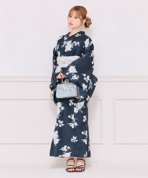 【apresjour】アソート柄浴衣ー小物セット 7色展開】アソート柄浴衣セット（浴衣）｜apres jour（アプレ