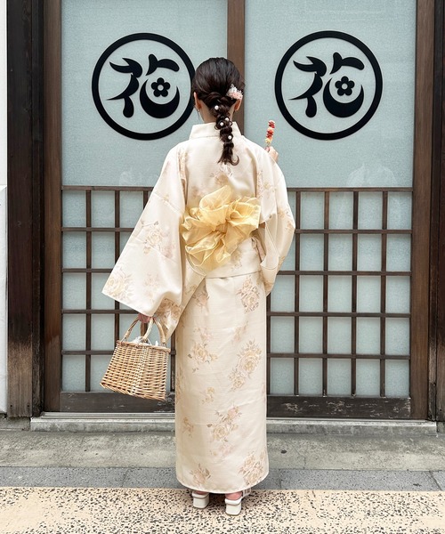 セール】【7色展開】アソート柄浴衣セット（浴衣）｜apres jour