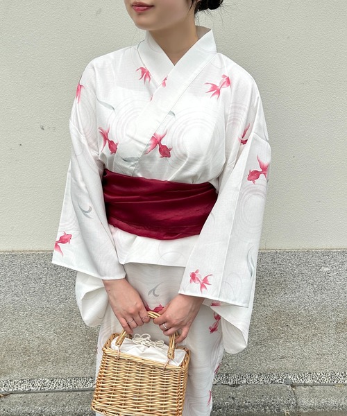 楽天市場】浴衣 絞り（和服｜レディースファッション）の通販