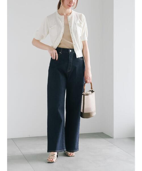 Te chichi(テチチ)の「【松井愛莉着用】デザインストラップカップ付きキャミソール《2025summer catalog item》(キャミソール・レディース・オフホワイト/ブラック/ベージュ・F)」の4枚目の写真